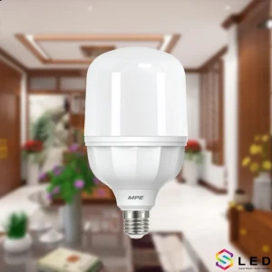 Đèn Led Bulb trụ 30W MPE ánh sáng vàng 
                class=