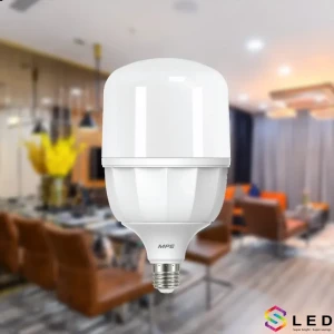 Đèn Led Bulb trụ 40W MPE ánh sáng trắng 
                class=