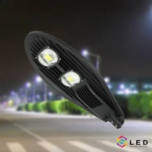 Đèn đường Led 100w hình chiếc lá 
                class=