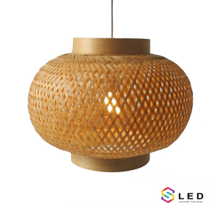 Đèn lồng mây tre size nhỏ thumb