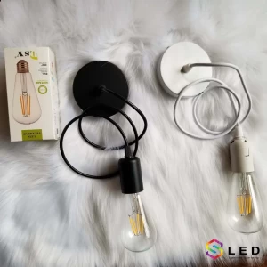 Combo bộ dây đui bóng đèn Edison thả trần thumb