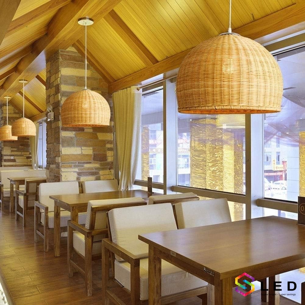 Đèn mây tre hình bán nguyệt size nhỏ