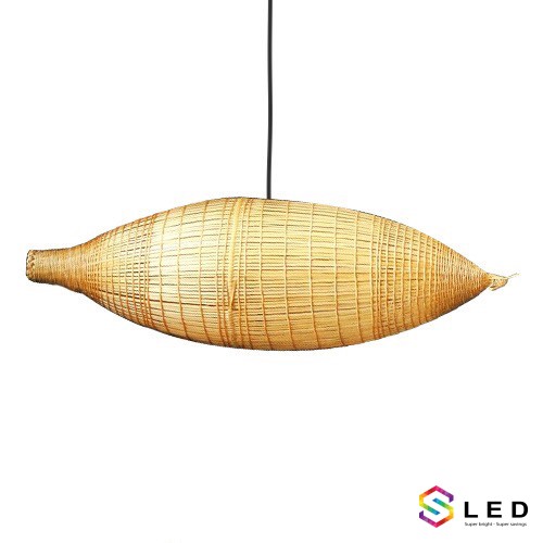 Đèn lồng mây tre hình cái đó