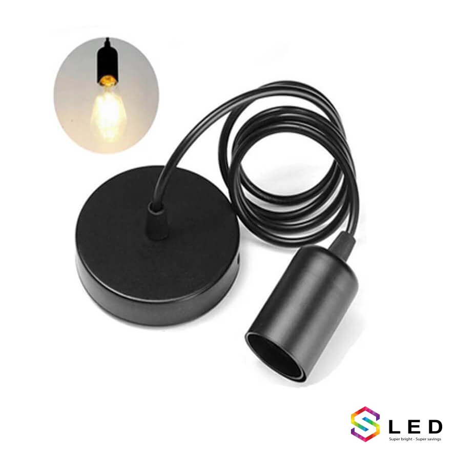 Combo bộ dây đui bóng đèn Edison thả trần